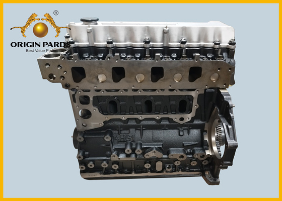 4HG1 Bare Engine beinhalten Teile im Inneren des Zylinderblocks und des Zylinderkopfes wie Liner Set Kurbelwelle Kammwelle 4HG1 Langer Motor