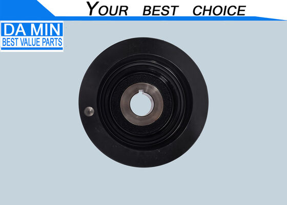 4JH1 Engine Crankshaft Damper Pulley 8972548440 NKR NLR NPR Isuzu 4JH1 4KH1 Engine Parts Dynamic Balance Test 4 Groove Fan Belt